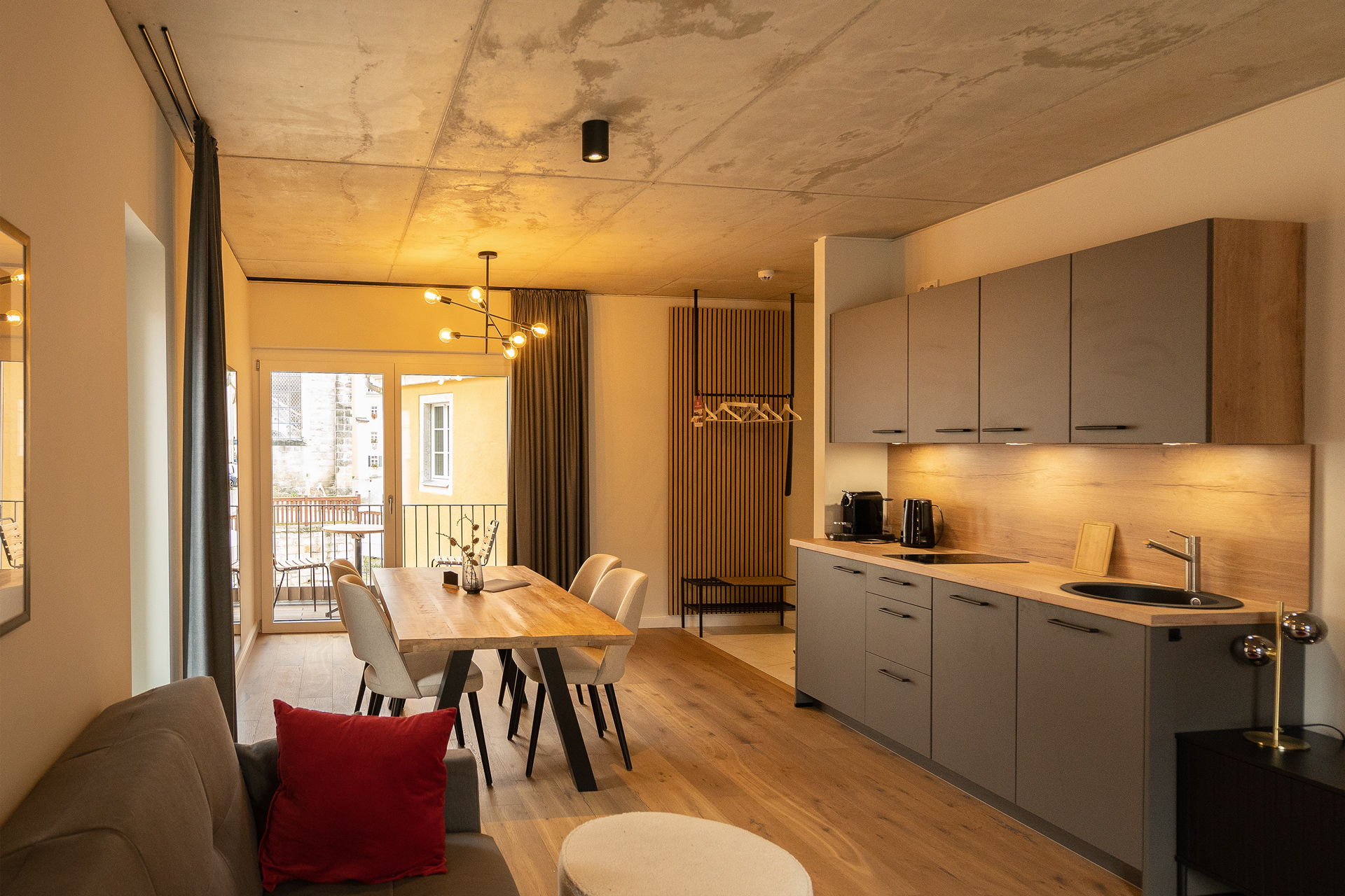 Detailaufnahme Studio Stadtblick ab 209,-*